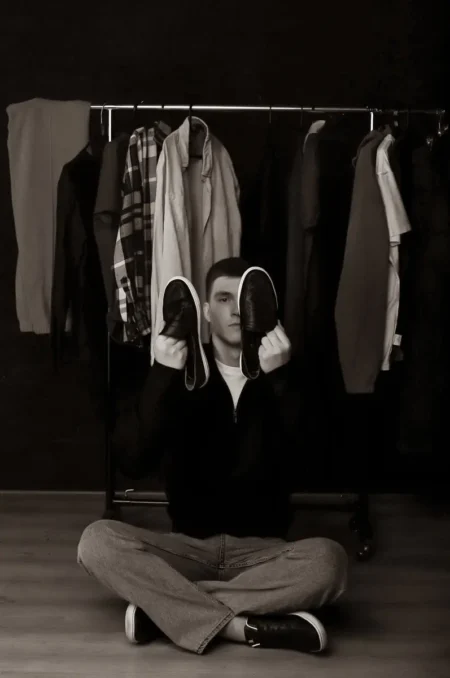 Man and wardrobe — ENZO Magazine, June 2024