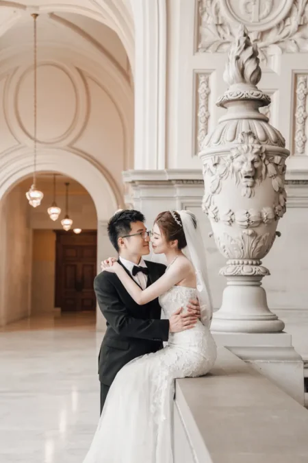 Love Story by 628STUDIO - Luxury Wedding Elopement in San Francisco City Hall — ENZO Magazine, August 2024
