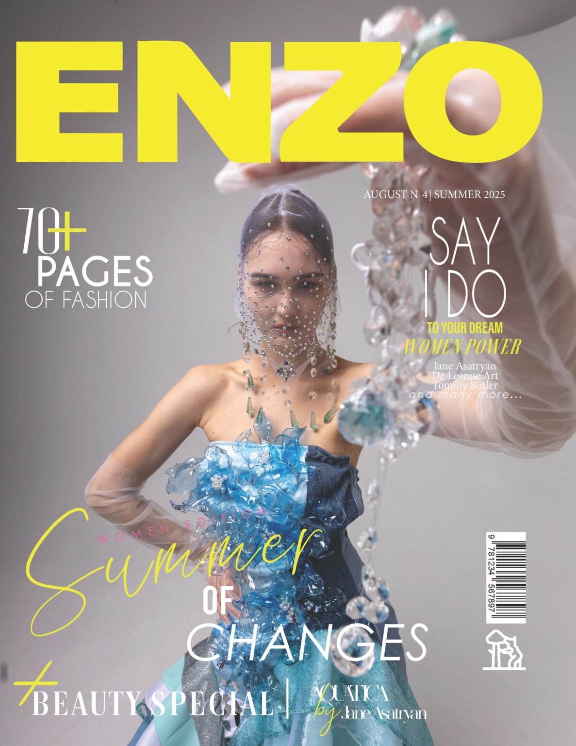 Varvara Captures Timeless Minimalism in “Silent Grace” – A Portrait Editorial Featuring Asya