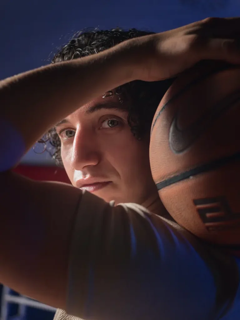 Basketball moment — ENZO Magazine, June 2026