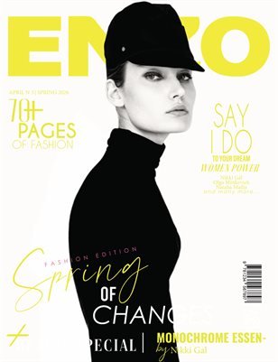 ENZO Magazine — The April Fashion Edition Vol. 5 2026 cover