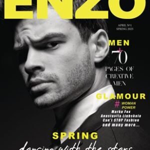 ENZO Magazine | The April Men Edition | Vol.1 | 2025 — ENZO Magazine cover