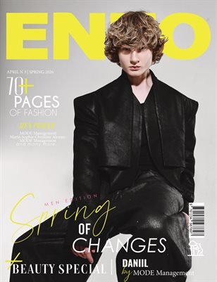 ENZO Magazine — The April Men Edition Vol. 3 2026 cover