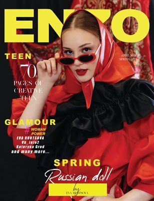 ENZO Magazine — The April Teen Edition Vol. 3 2025 cover