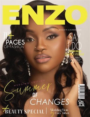 ENZO Magazine — The August Wedding Edition Vol. 2 2025 cover