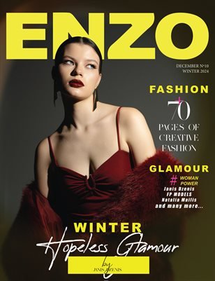 ENZO Magazine — The December Fashion & Beauty Edition Vol. 10 2024 cover