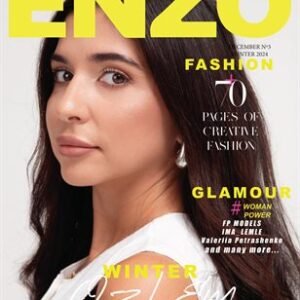 ENZO Magazine | The December Fashion & Beauty Edition | Vol.3 | 2024 — ENZO Magazine cover