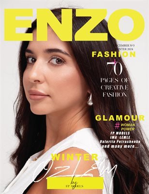 ENZO Magazine — The December Fashion & Beauty Edition Vol. 3 2024 cover