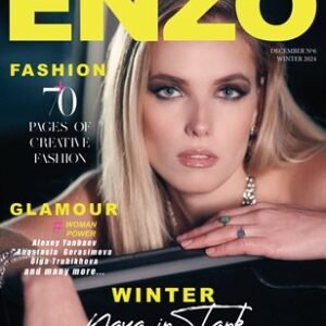 ENZO Magazine | The December Fashion & Beauty Edition | Vol.6 | 2024 — ENZO Magazine cover