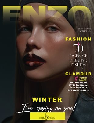 ENZO Magazine — The December Fashion & Beauty Edition Vol. 9 2024 cover