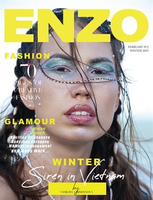 ENZO Magazine — The February Fashion & Beauty Edition Vol. 2 2025 cover