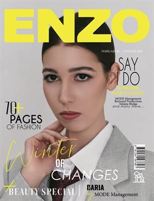 ENZO Magazine — The February Fashion Edition Vol. 4 2026 cover