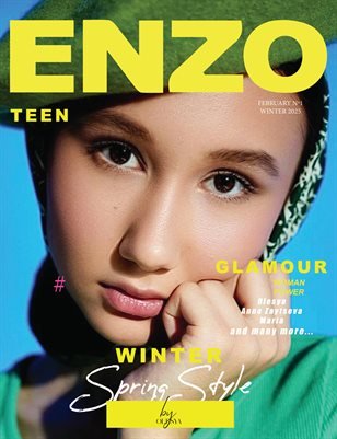 ENZO Magazine — The February Teen Edition Vol. 1 2025 cover