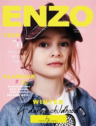 ENZO Magazine — The February Teen Edition Vol. 3 2025 cover