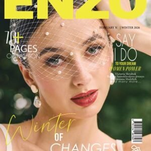 ENZO Magazine | The February Wedding Edition | Vol.1 | 2026 — ENZO Magazine cover
