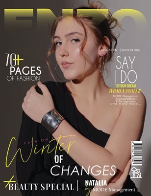 ENZO Magazine — The January Fashion Edition Vol. 2 2026 cover