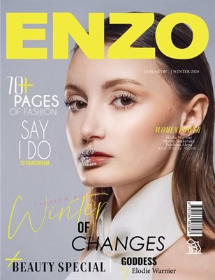 ENZO Magazine — The January Fashion Edition Vol. 4 2026 cover