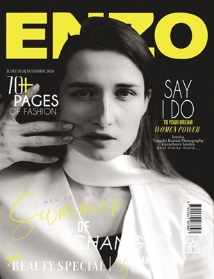 ENZO Magazine — The June Fashion Edition Vol. 10 2026 cover
