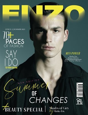 ENZO Magazine — The June Men Edition Vol. 1 2025 cover