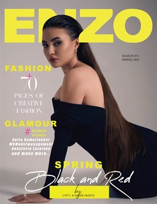 ENZO Magazine — The March Fashion & Beauty Edition Vol. 1 2025 cover
