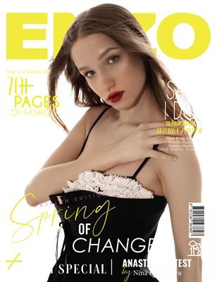 ENZO Magazine — The May Fashion Edition Vol. 6 2026 cover