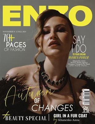 ENZO Magazine — The November Fashion Edition Vol. 1 2025 cover
