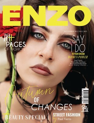 ENZO Magazine — The November Fashion Edition Vol. 12 2025 cover
