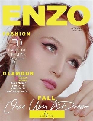 ENZO Magazine — The October Fashion & Beauty Edition Vol. 2 2024 cover