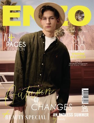 ENZO Magazine — The October Men Edition Vol. 1 2025 cover