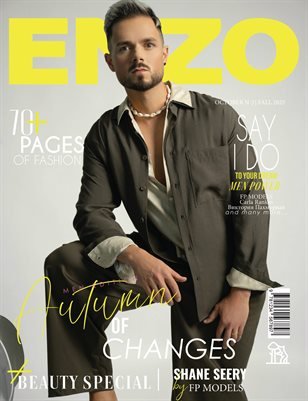 ENZO Magazine — The October Men Edition Vol. 5 2025 cover
