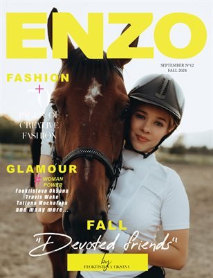 ENZO Magazine — The September Fashion & Beauty Edition Vol. 12 2024 cover