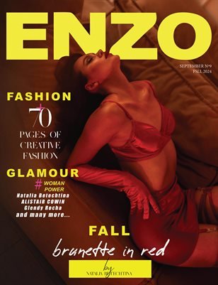 ENZO Magazine — The September Fashion & Beauty Edition Vol. 9 2024 cover